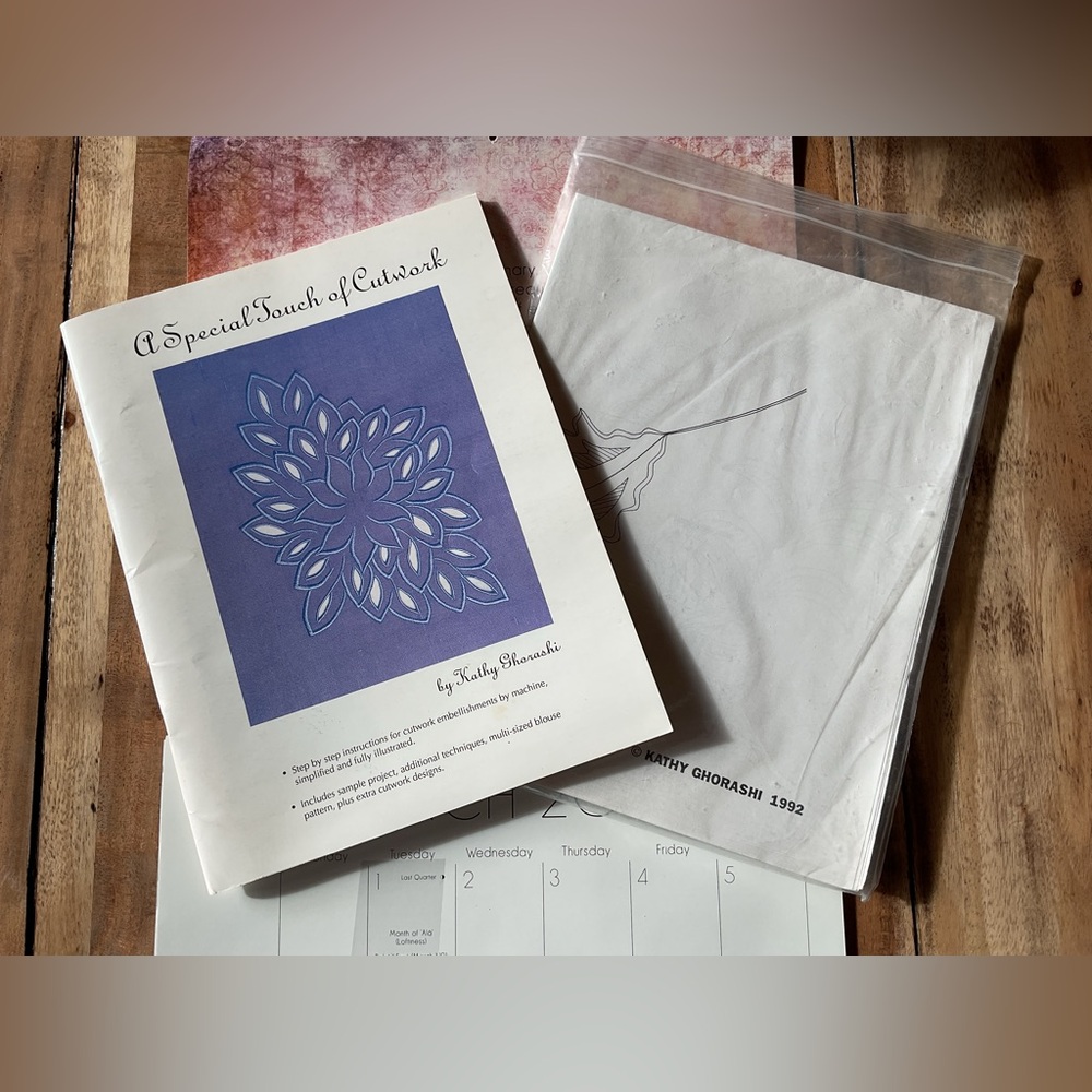 A Special Touch of Cutwork by Kathy Ghorashi
